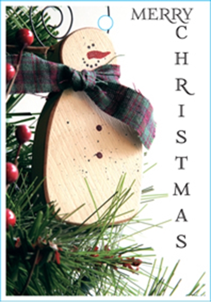 Picture of CHRISTMAS RUSTIC ORNAMENT                                                                                                                             