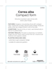 Picture of CORREA ALBA COMPACT FORM                                                                                                                              